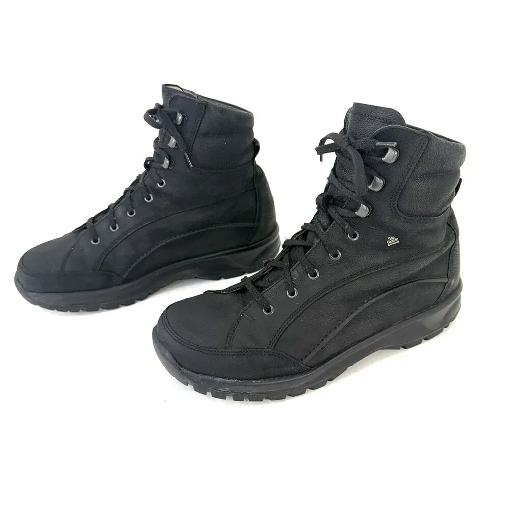 Finn Comfort Mens UK8 / US9 Boots Whistler Casual Lace-Up Ankle Outdoor Leather